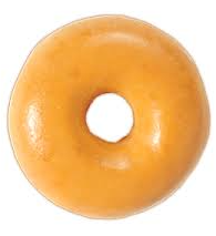 Producto de dona natural.