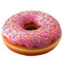 Producto de dona de Homero.